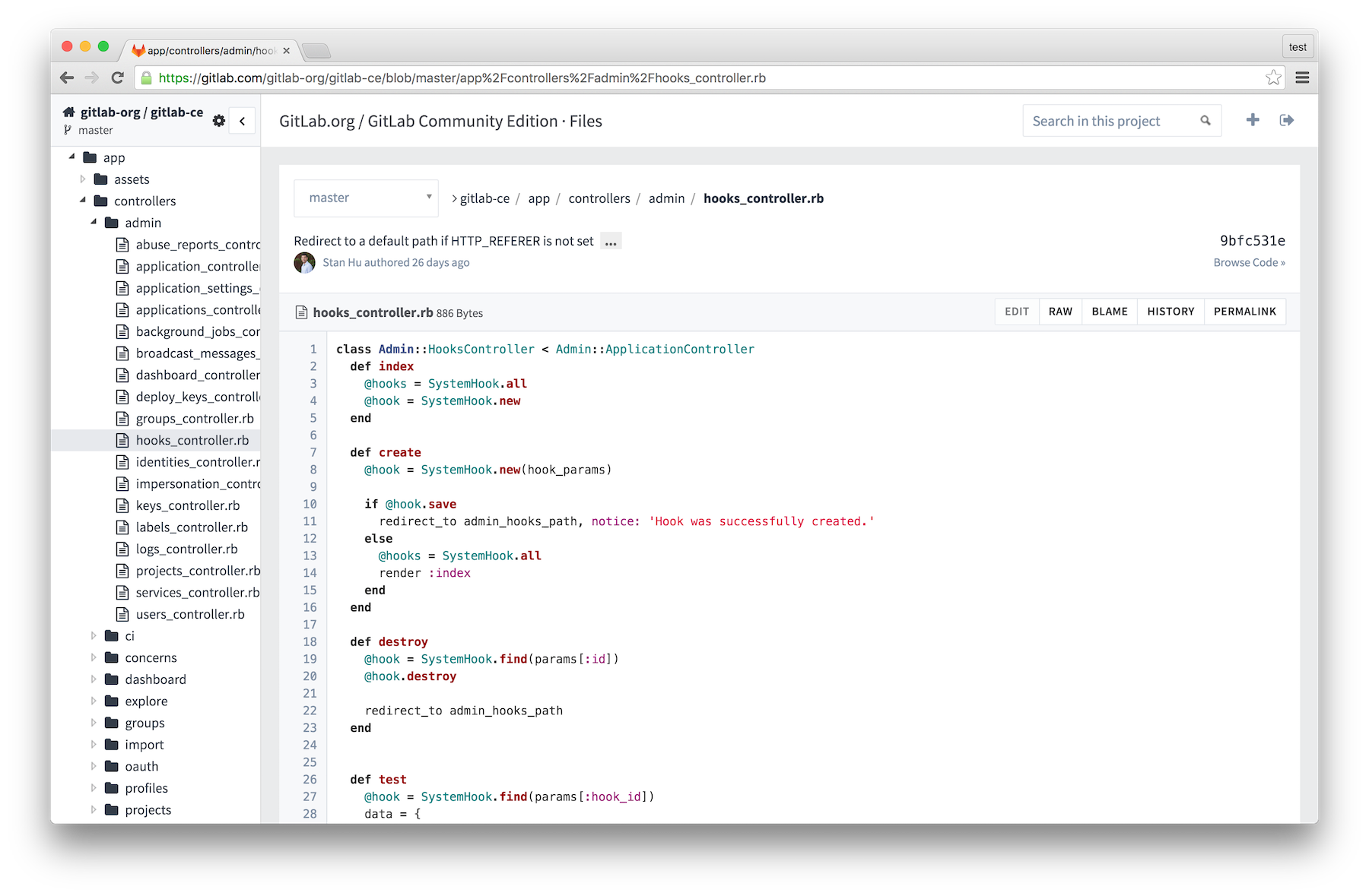 Octotree on GitLab